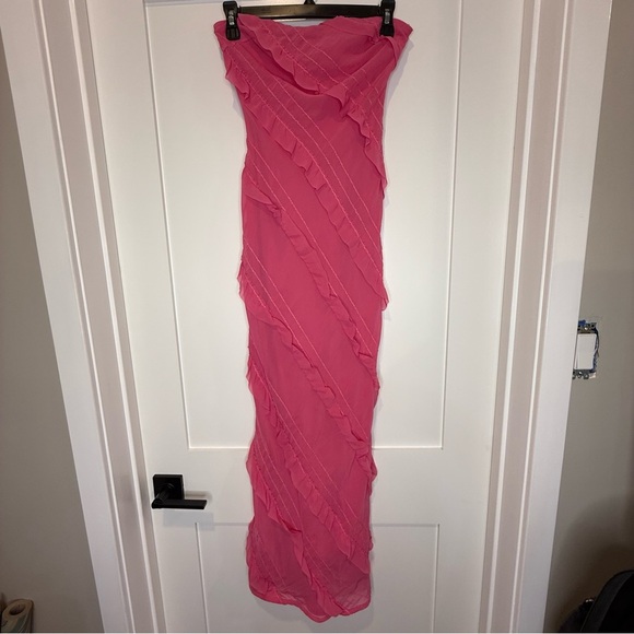 Princess Polly Strapless Pink Dress - Picture 2 of 15